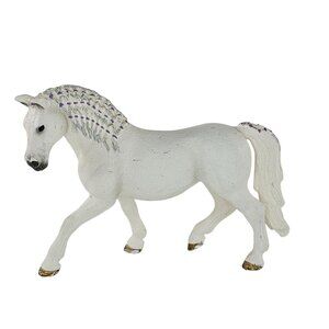 Schleich Lipizzaner Mare Horse Grey White Braided Mane #13819